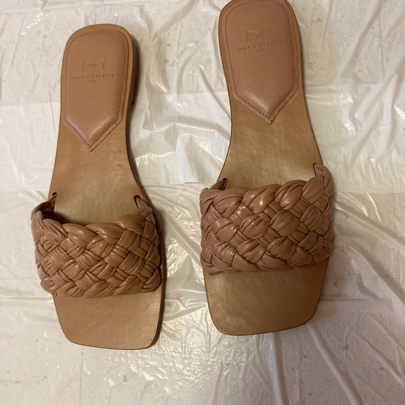 Marc Fisher Leather Sandals - Picture 2 of 7